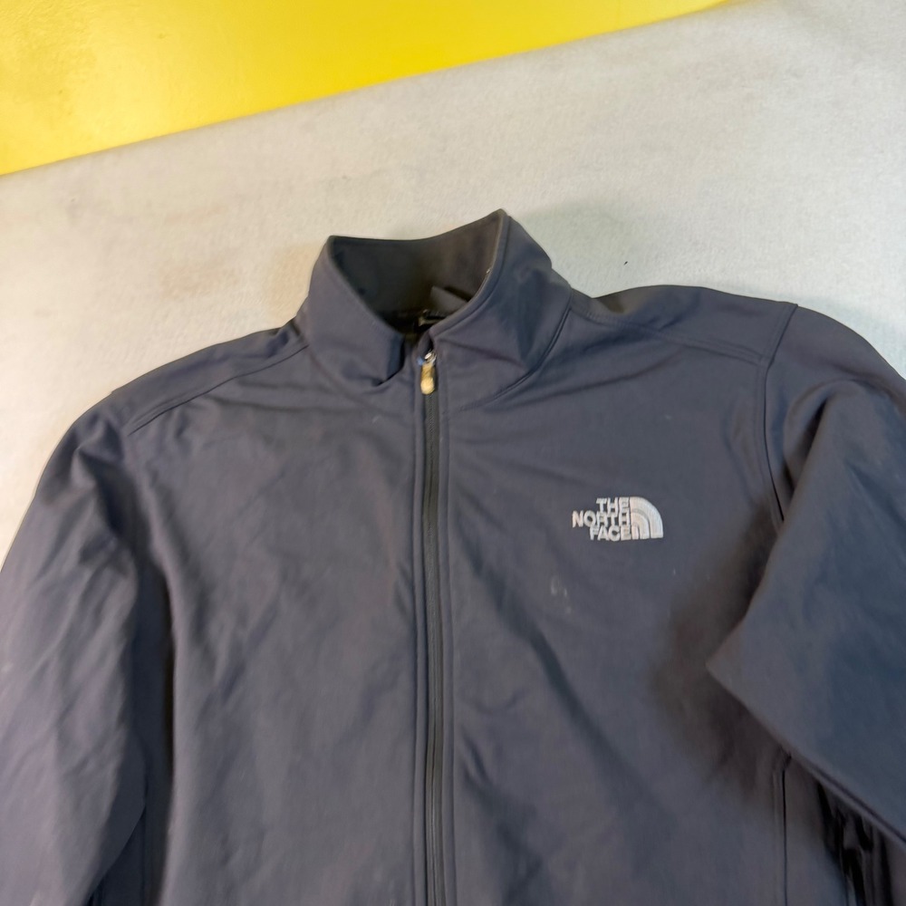 The North Face Mens‎ XL Black Apex Bionic Softshell Full Zip Jacket Windbreaker